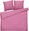 HARMONRIDGE - Beddengoed - Roze - 200 x 220 cm - Katoen