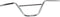 Haro 96323 Stuurbocht Lineage 8.5 chroom