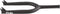 Haro CLIQ 98805 voorvork zwart Finisher