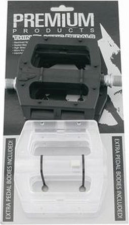 Haro Premium 75770 pedalen Slim plastic +extra body clear