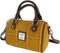 Harris Tweed Mini Bowlingtas Kilbride Mosterd Geel (English Mustard)
