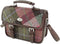 Harris Tweed Mini Tas (Bervie) Gedempt Groen & Paars