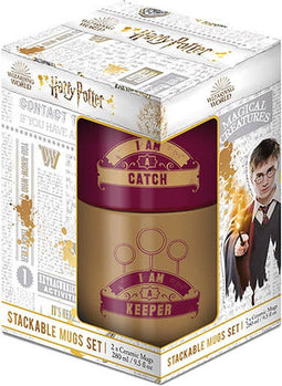 Harry Potter: Catch & Keeper - Stapel Mokken Set