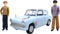 Harry Potter - Harry & Ron's Flying Car Adventure - Vliegende auto - Speelset