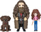 Harry Potter Magical Minis - Hermelien Griffel en Hagrid - 7,5cm