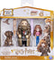 Harry Potter Magical Minis - Hermelien Griffel en Hagrid - 7,5cm