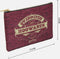 Harry Potter Make-uptasje Hogwarts 21 Cm Polyester Bordeaux