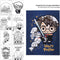 Harry Potter Schrijfset Harry Potter 16 Onderdelen Blauw