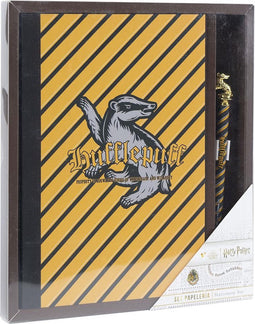 Harry Potter Schrijfset - Pen en Boekje Hufflepuff
