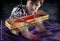 Harry Potter Toverstok van Harry Potter in Ollivanders doos Decoratieve Artikelen bruin