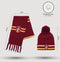Harry Potter Winterset Muts en Sjaal - Gryffindor
