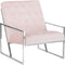 HARSTAD - Fauteuil - Roze - Fluweel