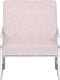HARSTAD - Fauteuil - Roze - Fluweel
