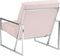 HARSTAD - Fauteuil - Roze - Fluweel