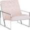 HARSTAD - Fauteuil - Roze - Fluweel
