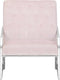HARSTAD - Fauteuil - Roze - Fluweel