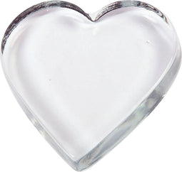 Hart, afm 9x9 cm, dikte 15 mm, 1stuk