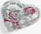 Hart, afm 9x9 cm, dikte 15 mm, 1stuk