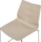 HARTLEY - Eetkamerstoel set van 4 - Beige - Plastic