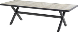 Hartman Canterburry keramische tuintafel 247x96 cm - grijs