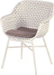 Hartman Delphine Dining Tuinstoel - Moccacino Wicker