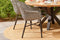 Hartman Delphine Dining Tuinstoel - Zwart/Wit Wicker
