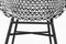 Hartman Delphine Dining Tuinstoel - Zwart/Wit Wicker