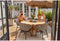 Hartman Delphine Dining Tuinstoel - Zwart/Wit Wicker