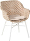 Hartman Delphine Honey Wicker - Dining Tuinstoel - Set Van 2 + Gratis Zitkussens T.w.v. € 29,90