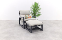 Hartman Gio loungestoel + voetenbank - Xerix