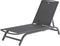 Hartman San Domingo ligbed - Antraciet - Aluminium - verstelbaar