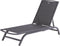Hartman San Domingo ligbed - Antraciet - Aluminium - verstelbaar