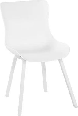Hartman Sophie dining tuinstoel - Wit - set van 2 - wit element onderstel