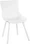 Hartman Sophie dining tuinstoel - Wit - set van 2 - wit element onderstel