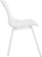 Hartman Sophie dining tuinstoel - Wit - set van 2 - wit element onderstel