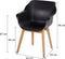 Hartman Sophie Studio dining armstoel - Carbon Black - Teak poot