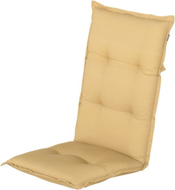 Hartman - tuinkussen - hoge rug - 123x50 cm - Cuba Geel - Standenstoel - Mosterd Geel