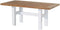 Hartman Yasmani Tuintafel L180 X B90 X H75 - Vintage Bruin Teakhout - Wit H-Frame