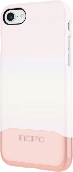Incipio Edge Chrome Slider Case - iPhone SE (2020) / 8 / 7 - Stevig - Wit / Rose Goud