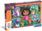 Clementoni PZL 104 MAXI DORA THE EXPLORER - Kinderpuzzel 104 stuks - Afmetingen 62 x 42 cm - Multikleur