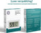 Ease Electronicz Hygrometer - Weerstation - Luchtvochtigheidsmeter - Thermometer - Inclusief 2x LR44 batterijen
