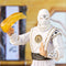 Hasbro Power Rangers Actiefiguur Power Rangers x Cobra Kai Ligtning Collection Morphed Daniel LaRusso White Crane Ranger Multicolours