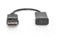 Assmann AK-340415-002-S - DisplayPort naar HDMI Adapter - 4K UHD - Zwart