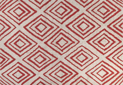 HASKOY - Vloerkleed - Wit - 160 x 230 cm - Katoen