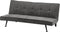 HASLE - Slaapbank 3-zits - Grijs - Polyester