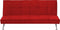 HASLE - Slaapbank - Rood - Polyester