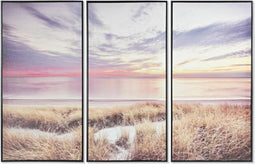 Set van 3 Schilderijen DKD Home Decor Mediterrane Zon (120 x 2,8 x 80 cm)