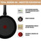 Tefal Renew Black ON - Keramische Koekenpannenset - Ø24 & Ø28 cm - PFAS-vrij - Geschikt voor Inductie
