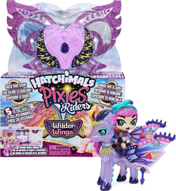 Hatchimals Pixies Riders - Wilder Wings Rhythm met 16 vleugelaccessoires