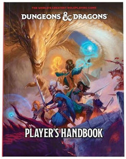 D&D Dungeons & Dragons 5.0 - Players Handbook (2024) - Uitgebreide regels en 400 spreuken - Multi